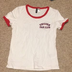 Unicorn Fan Club Tight T Shirt